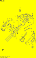 FUEL TANK   COVERS для  Suzuki V-STROM 1000 2014