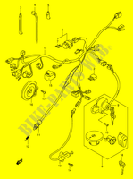 WIRING HARNESS (MODEL T/V/W/X/Y/K1/K2/K3) для  Suzuki BOULEVARD 650 1997