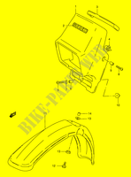 HEADLIGHT COVER (TS185ERCV P9) для  Suzuki TS-ER 185 1999