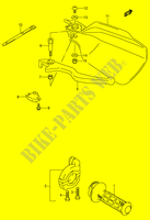 RIGHT LEVER   HANDGRIP (MODEL N/P/R/S/T) для  Suzuki DR 650 1995