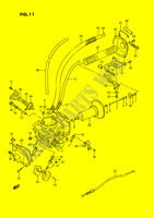CARBURETOR (FRONT)(MODEL H/J/K/L/M/N/P/R) для  Suzuki INTRUDER 1400 1989