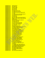 * COLOR CHART * для  Suzuki GSX-F 650 2010
