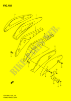 FRAME HANDLE GRIP (VZR1800L2 E02) для  Suzuki INTRUDER 1800 2012