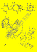 CRACKCASE COVER (DR Z4OOY/K1/K2/K3/K4) для  Suzuki DR-Z 400 2003
