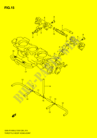 THROTTLE BODY HOSE/JOINT (GSX R1000L2 E03) для  Suzuki GSX-R 1000 2012
