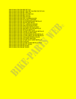 * COLOR CHART * для  Suzuki GSX-R 1000 2012