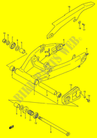 REAR SWING ARM (MODELE N/P) для  Suzuki GSX-R 750 1992