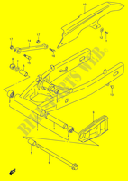 REAR SWING ARM (MODELE T/V) для  Suzuki RF 600 1997