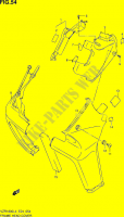 FRONT FRAME COVER (VZR1800ZL4 E24) для  Suzuki INTRUDER 1800 2014