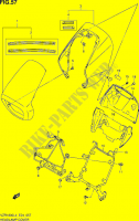 HEADLIGHT COVER (VZR1800ZL4 E24) для  Suzuki INTRUDER 1800 2014